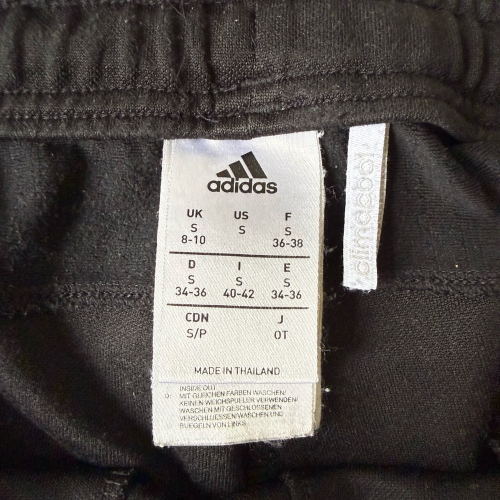 Adidas ClimaCool Black Track Pants - Men’s Small | Zip Leg  🏀 ⚽️ 🔥 - Picture 4 of 10